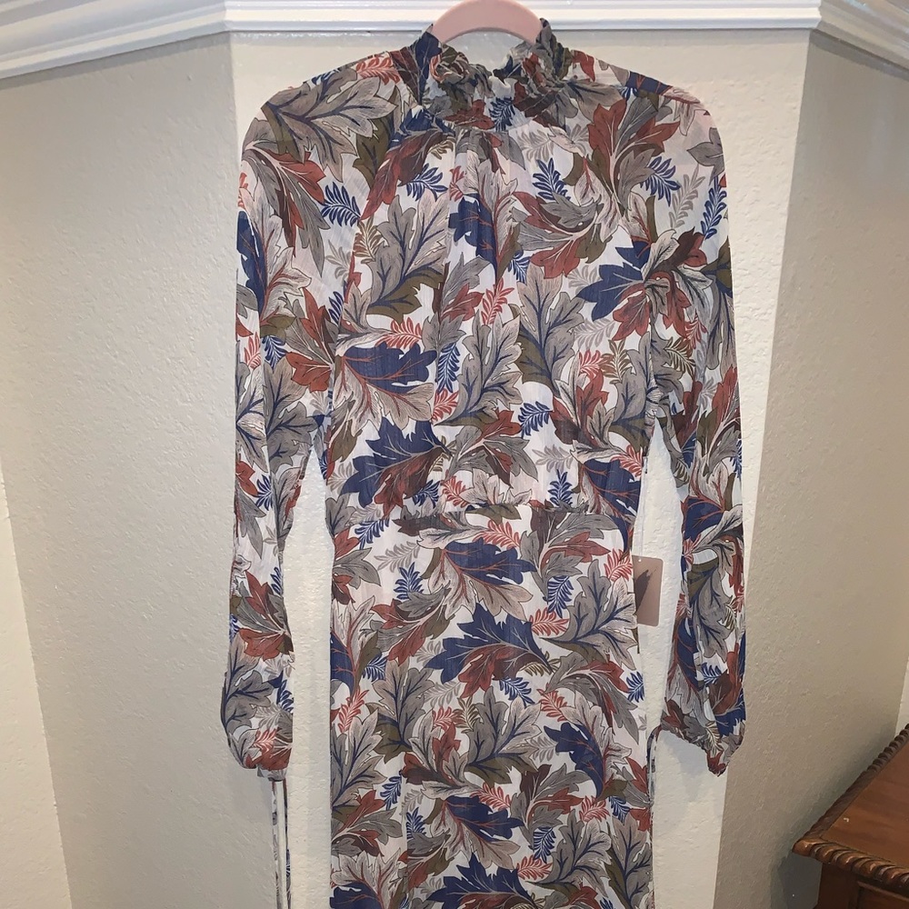 Maxi long sleeve dress